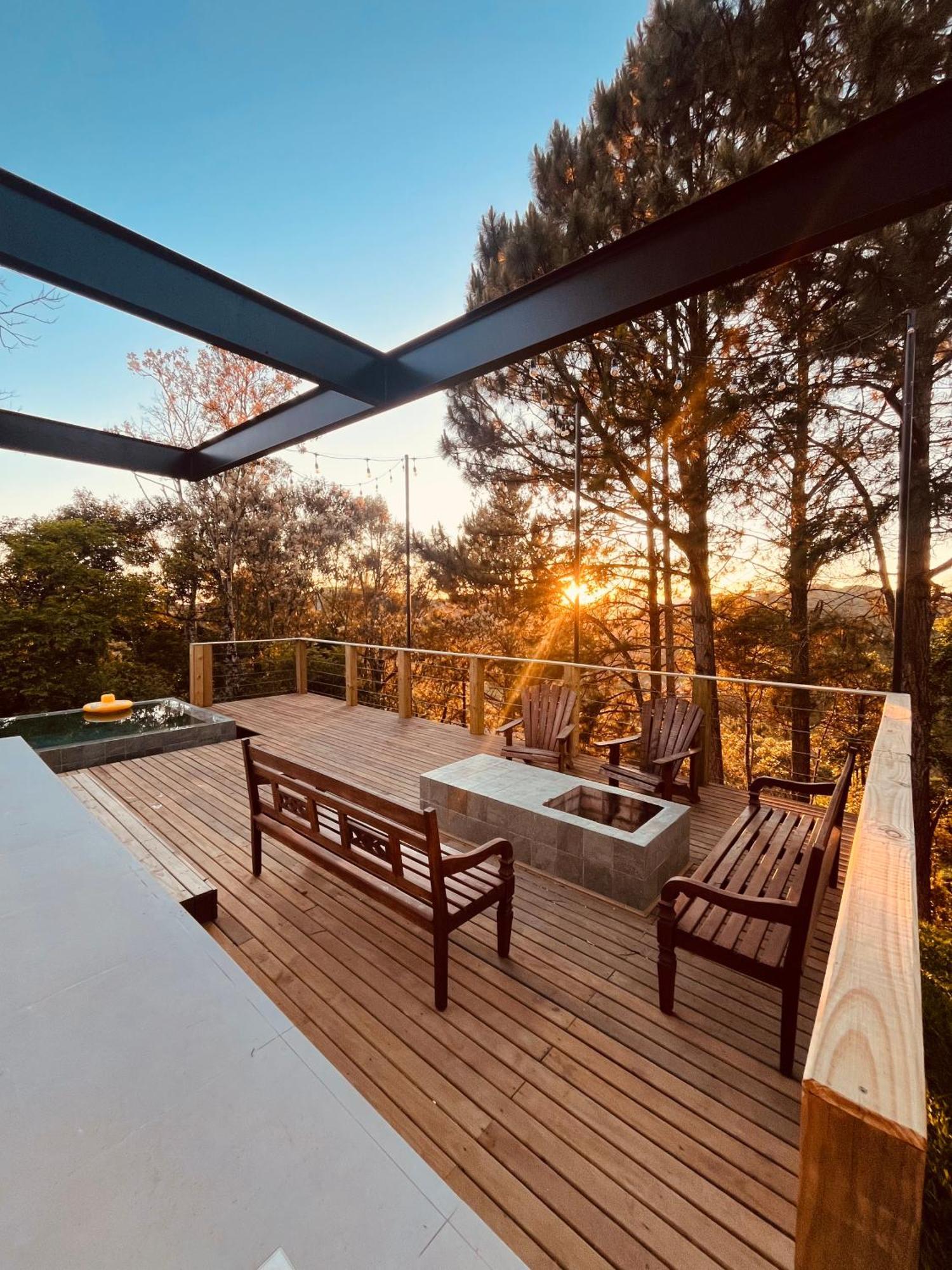 Paraiso Em Rancho Queimado Com Piscina Aquecida Exterior photo